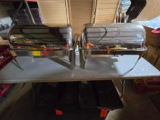 Roll Top Sterno Chafing Dishes