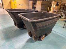 Rubbermaid Dump Carts