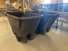 Rubbermaid Dump Carts