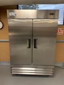 Avantco Double Door Stainless Steel Cooler