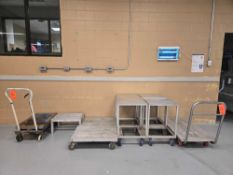 Asst. Portable Aluminum Carts/Aluminum Stand/Steel Cart