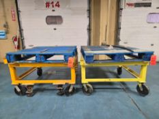 Steel Portable Pallet Carts