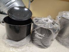(2) 38 qt. Steamers