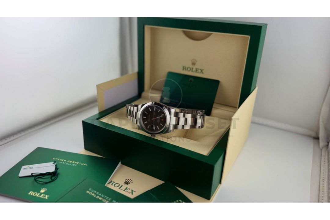 (ON SALE) ROLEX DATEJUST *MINT GREEN DIAL* 41MM OYSTER STEEL (DECEMBER 2024 NEW / UNWORN) - Image 18 of 23