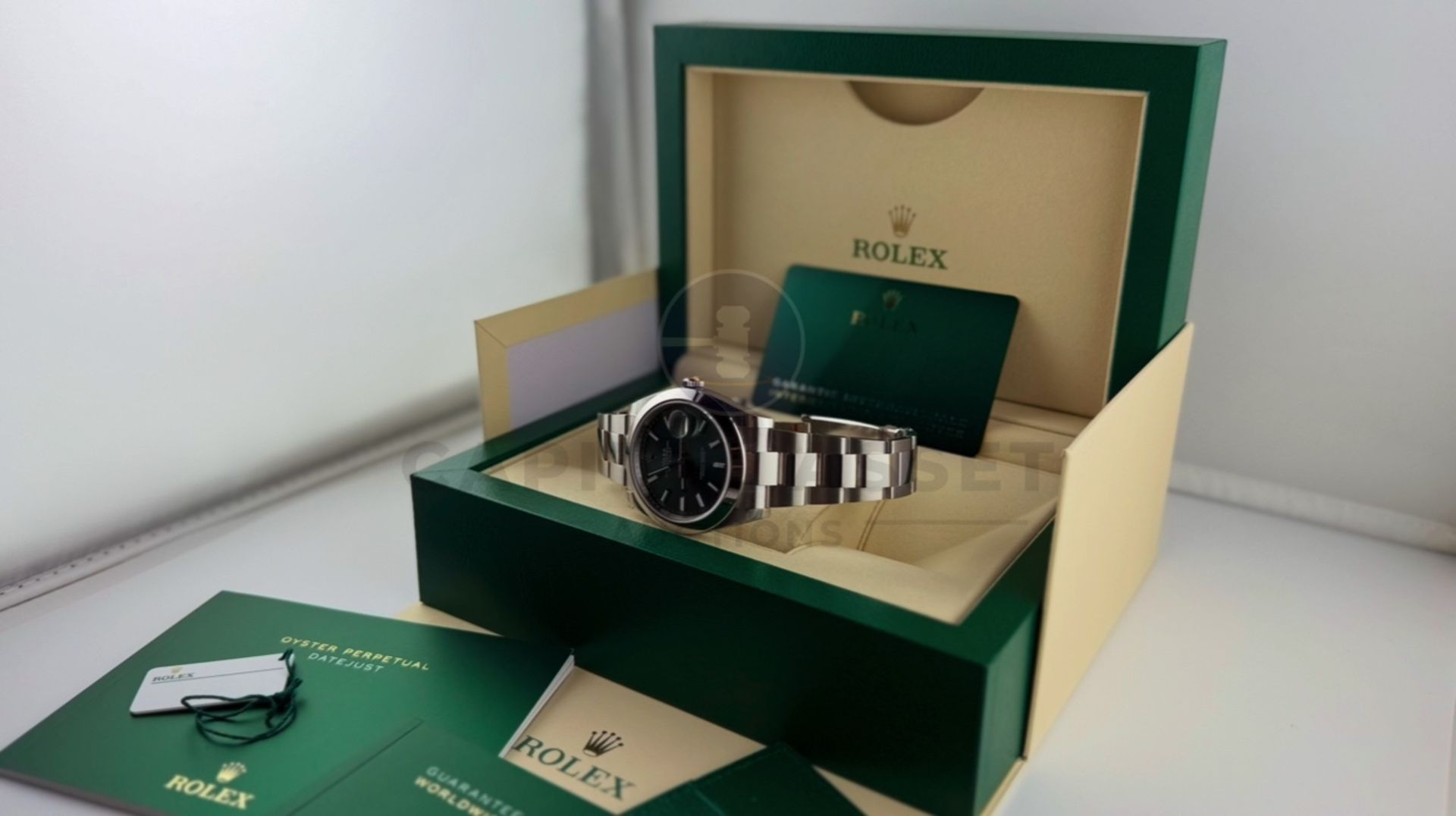 (ON SALE) ROLEX DATEJUST *MINT GREEN DIAL* 41MM OYSTER STEEL (DECEMBER 2024 NEW / UNWORN) - Image 21 of 23