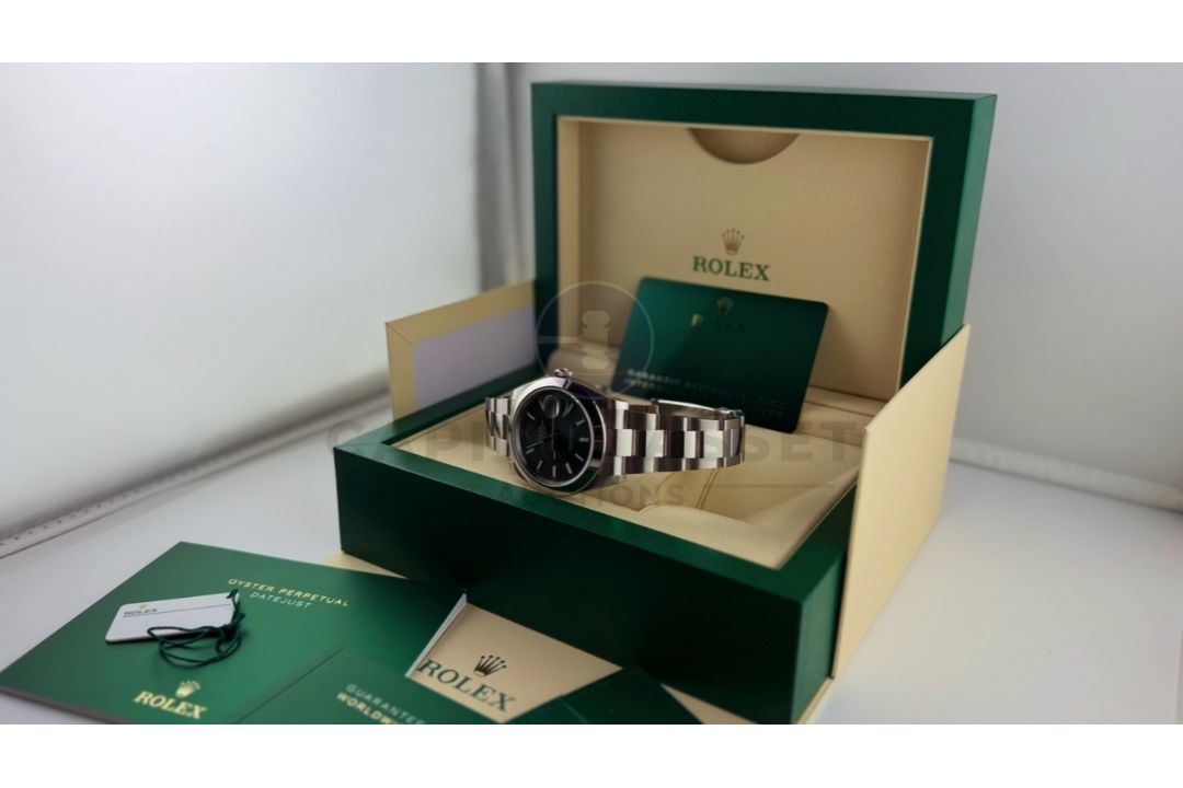 (ON SALE) ROLEX DATEJUST *MINT GREEN DIAL* 41MM OYSTER STEEL (DECEMBER 2024 NEW / UNWORN) - Image 21 of 23