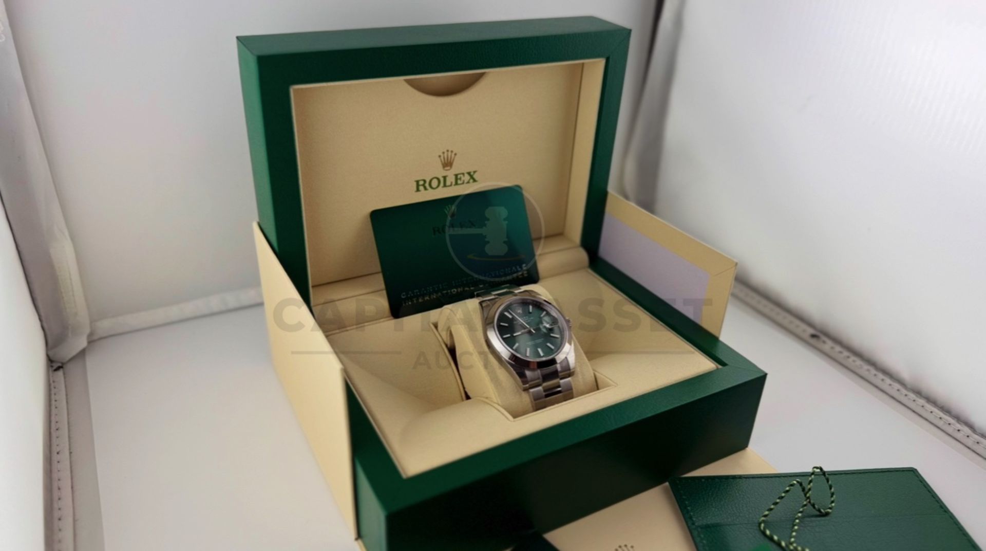 (ON SALE) ROLEX DATEJUST *MINT GREEN DIAL* 41MM OYSTER STEEL (DECEMBER 2024 NEW / UNWORN) - Image 6 of 23