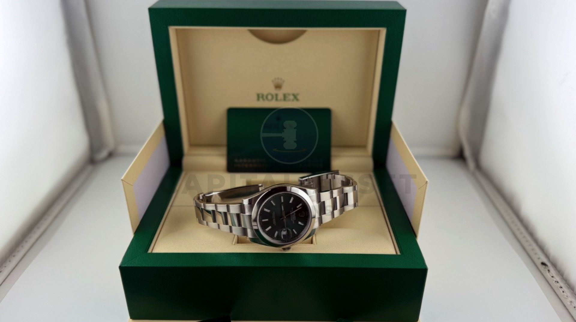 (ON SALE) ROLEX DATEJUST *MINT GREEN DIAL* 41MM OYSTER STEEL (DECEMBER 2024 NEW / UNWORN) - Image 16 of 23