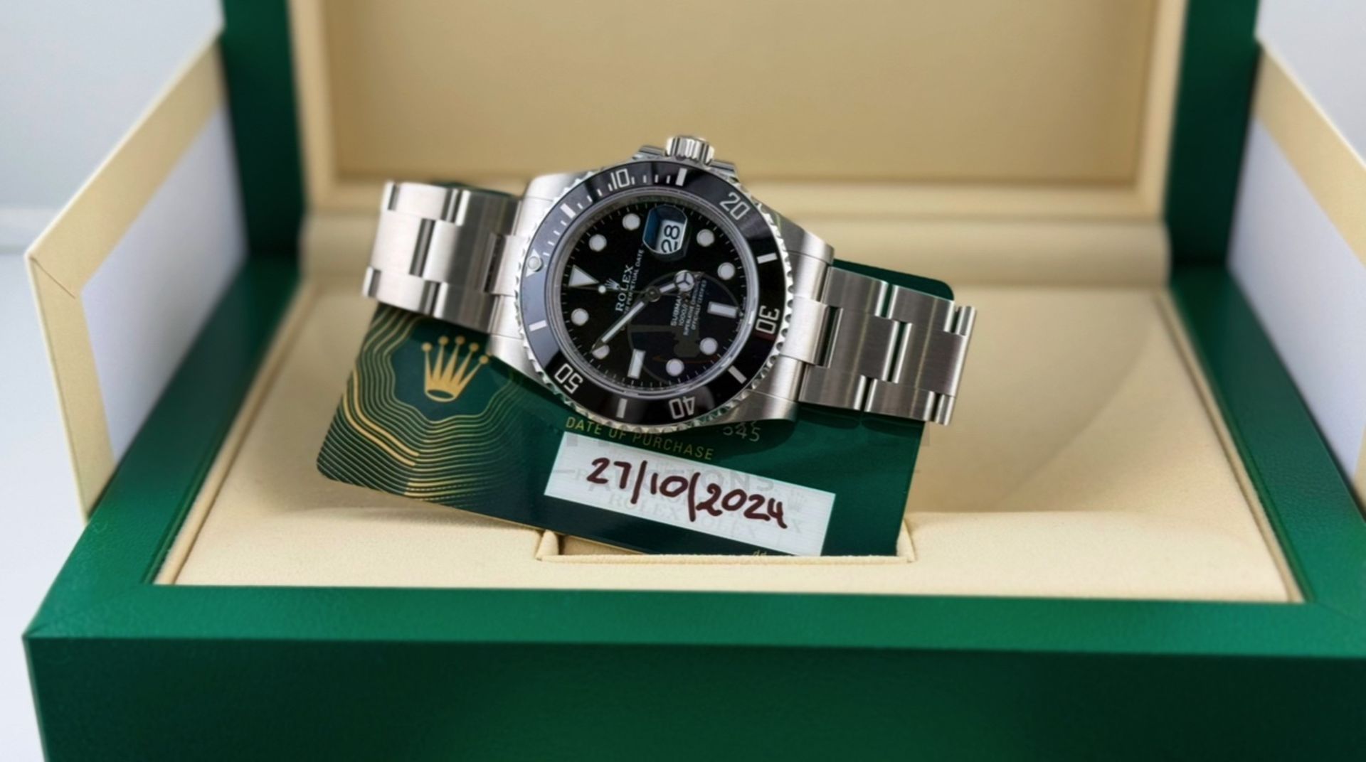 (On Sale) ROLEX SUBMARINER DATE *41MM OYSTER STEEL* (OCTOBER 2024 - NEW / UNWORN) *BEAT THE WAIT* - Image 23 of 23