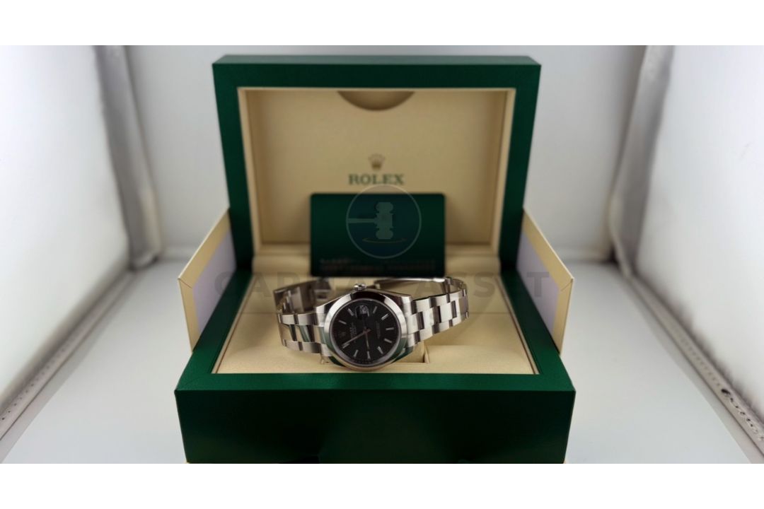 (ON SALE) ROLEX DATEJUST *MINT GREEN DIAL* 41MM OYSTER STEEL (DECEMBER 2024 NEW / UNWORN) - Image 19 of 23