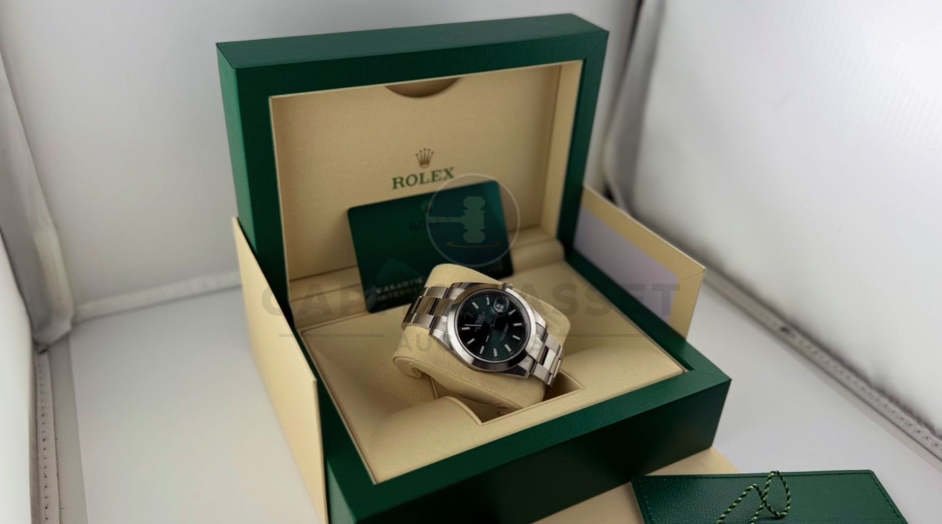 (ON SALE) ROLEX DATEJUST *MINT GREEN DIAL* 41MM OYSTER STEEL (DECEMBER 2024 NEW / UNWORN) - Image 11 of 23
