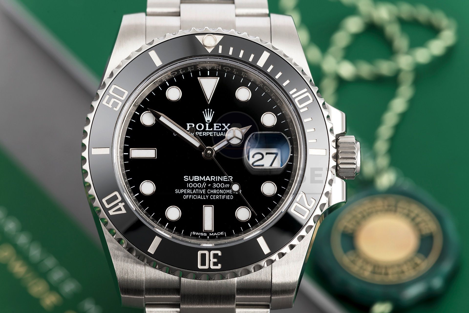 (On Sale) ROLEX SUBMARINER DATE *41MM OYSTER STEEL* (OCTOBER 2024 - NEW / UNWORN) *BEAT THE WAIT* - Image 3 of 23
