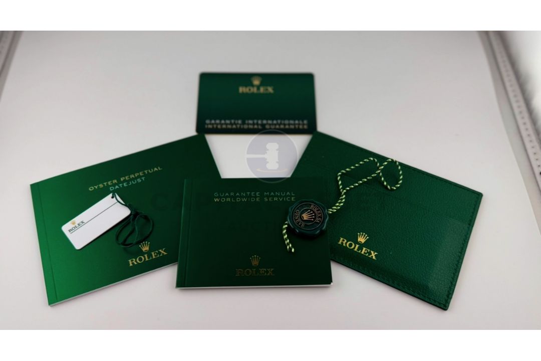 (ON SALE) ROLEX DATEJUST *MINT GREEN DIAL* 41MM OYSTER STEEL (DECEMBER 2024 NEW / UNWORN) - Image 23 of 23
