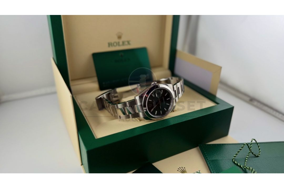 (ON SALE) ROLEX DATEJUST *MINT GREEN DIAL* 41MM OYSTER STEEL (DECEMBER 2024 NEW / UNWORN) - Image 20 of 23
