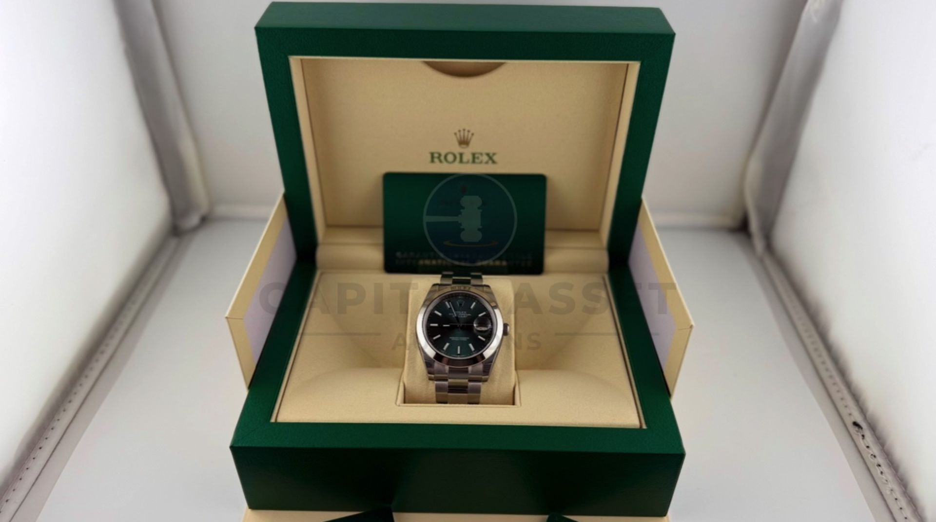 (ON SALE) ROLEX DATEJUST *MINT GREEN DIAL* 41MM OYSTER STEEL (DECEMBER 2024 NEW / UNWORN) - Image 5 of 23