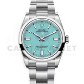 (ON SALE) ROLEX OYSTER PERPETUAL 36MM *TIFFANY BLUE DIAL* (FEBRUARY 2025 - NEW / UNWORN)
