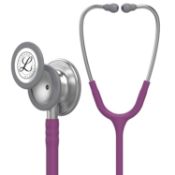 RRP £89.99 - 3M Littmann Classic III Monitoring Stethoscope, Plum Tube, 69 cm, 5831