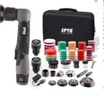 RRP £113.76 - SPTA Cordless Mini Car Polisher, 12V Micro Cordless Scratches Killer Car Polisher RO/