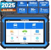 RRP £469.99 - TOPDON Car Diagnostic Tool ArtiDiag Pro with Online-Coding and Bi-Directional Control