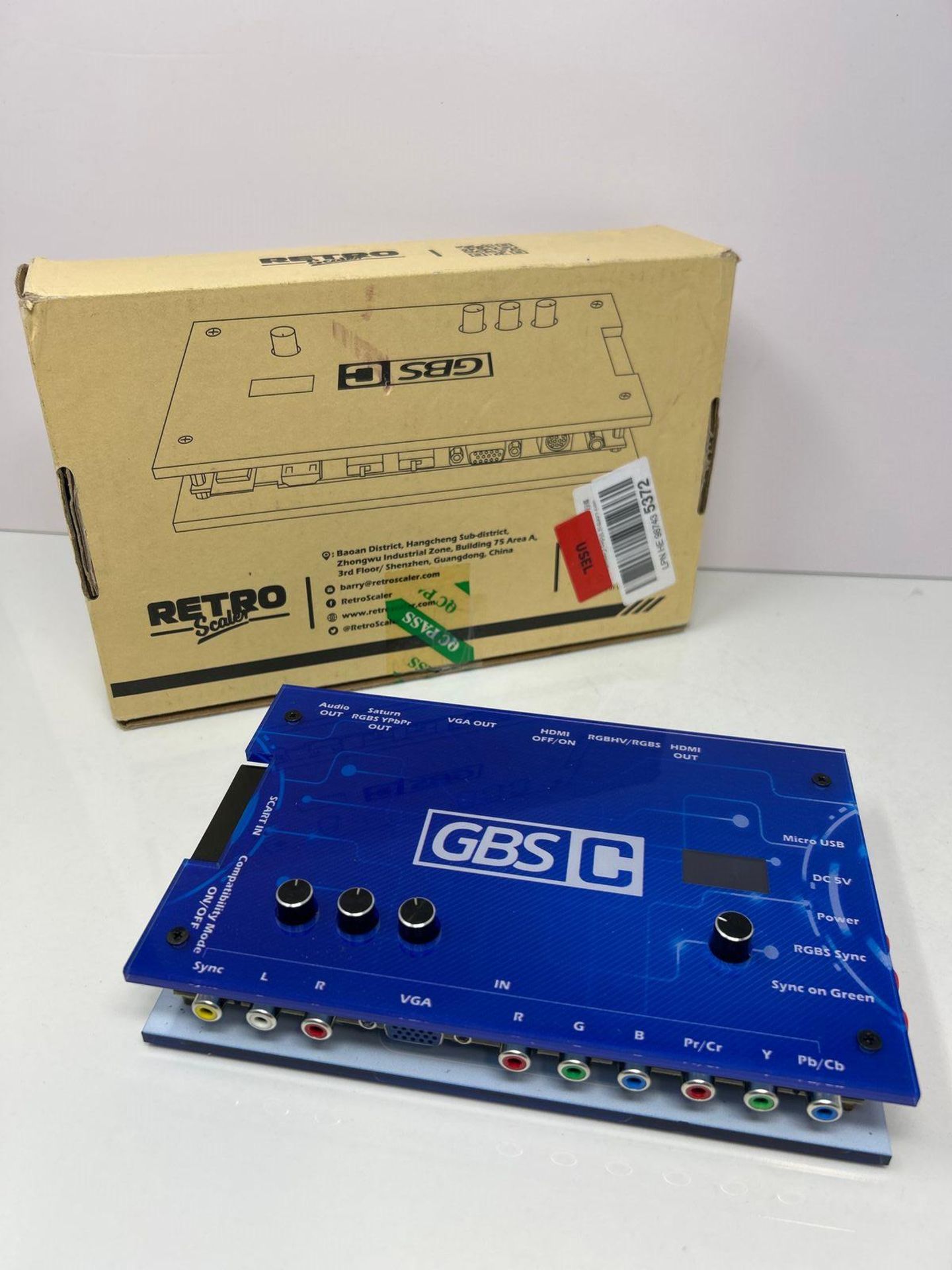 Wiring Rgsb Video Retail TitleGBS Control Video Converter, 1080P RGBS RGSB RGBS SCART ...