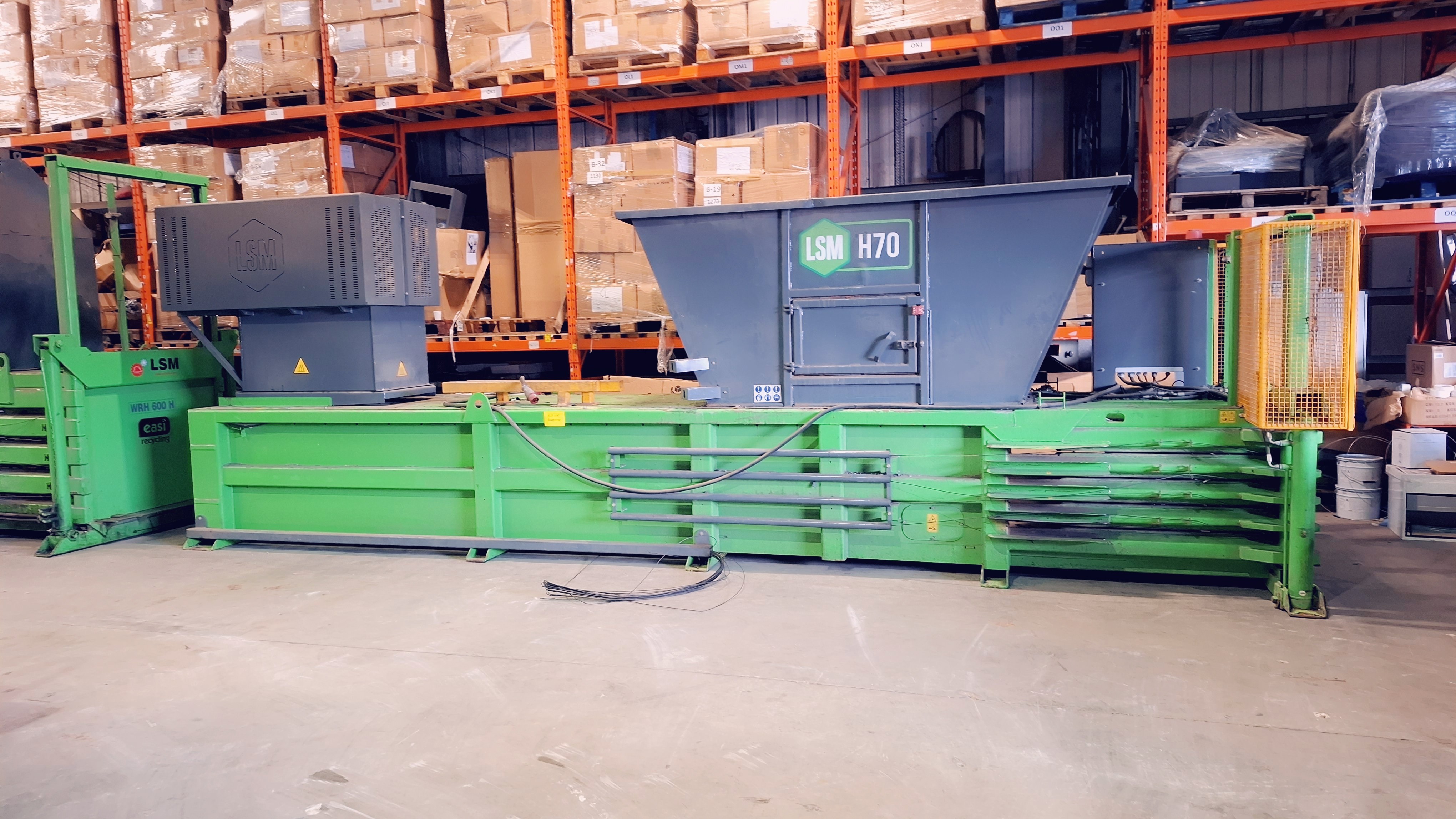 HORIZONTAL HIGH-VOLUME WASTE COMPACTION AND RECYCLING BALERS