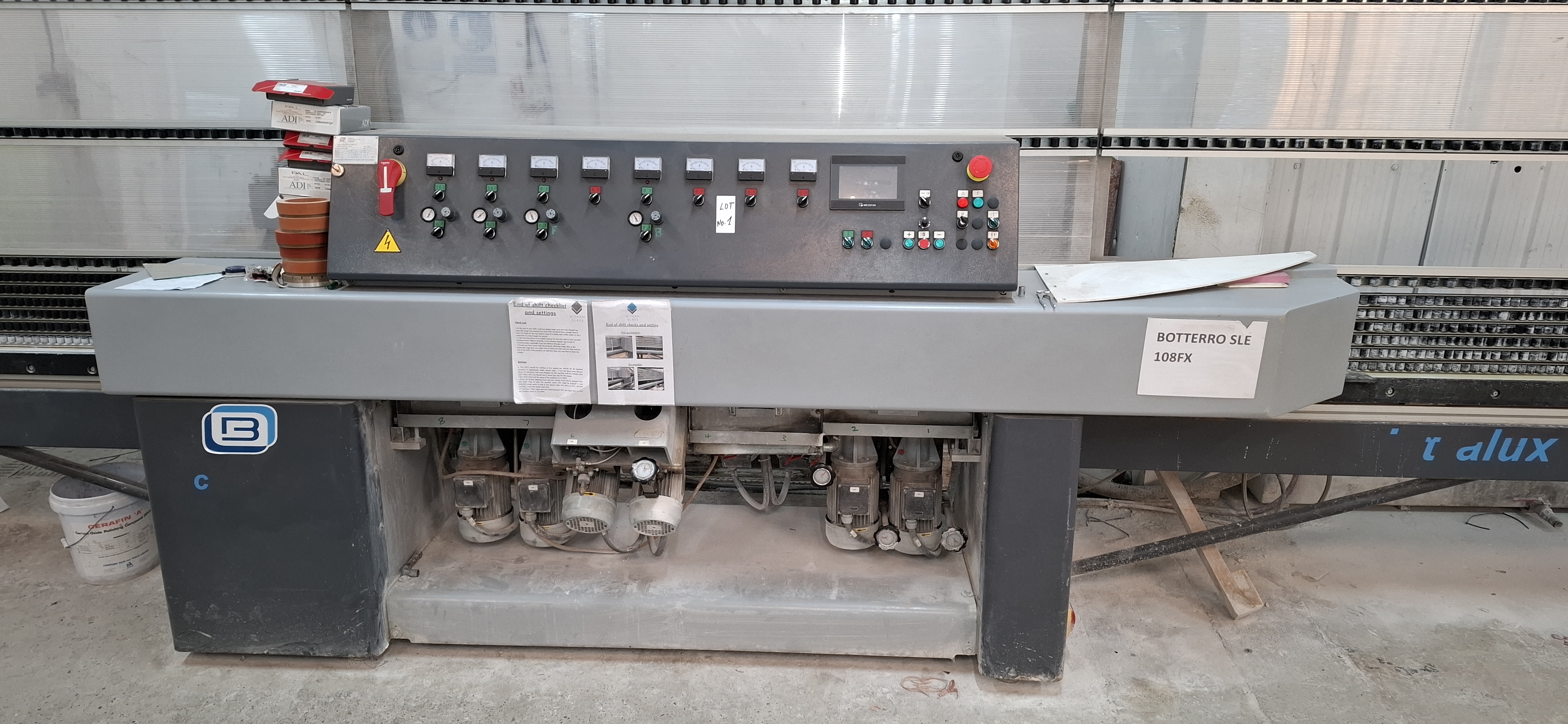 Glass & Mirror Processing (Cutting & Polishing)  Machinery & Assets in Hull