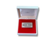 Franklin Mint - Christmas silver ingot 1974,