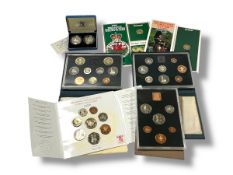 Royal Mint - Four United Kingdom proof coin collections,