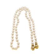 A string of cultured pearls,