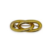 A figure of eight style brooch,