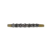 An 18ct gold 7 stone diamond ring,