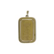 Argor SA - A fine gold ingot,