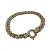 A 9ct gold fancy bracelet,