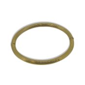A hinged bangle,