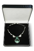 In the manner of Jakob Bengel, an Art Deco necklace,