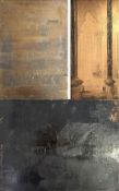 § A Collection Of Three Copper Printing Plates By Nathaniel Sparks RE (1880-1956)