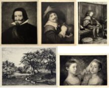§ A Collection of Five Etchings By Nathaniel Sparks RE (1880-1956)