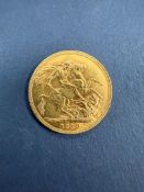 A 'King's Head' sovereign,