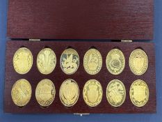 Danbury Mint - The Arms of the Prince and Princess of Wales,