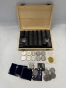 Royal Mint - A collection of crowns, many in celebration of Royal events,