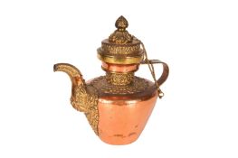 A TIBETAN COPPER EWER