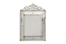 A LATE 19TH CENTURY VENETIAN WALL MIRROR