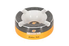 A CERAMIC COHIBA CIGAR ASHTRAY
