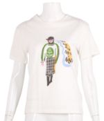 Christian Dior 'C'est Non' T-Shirt and Tote Bag - Size S