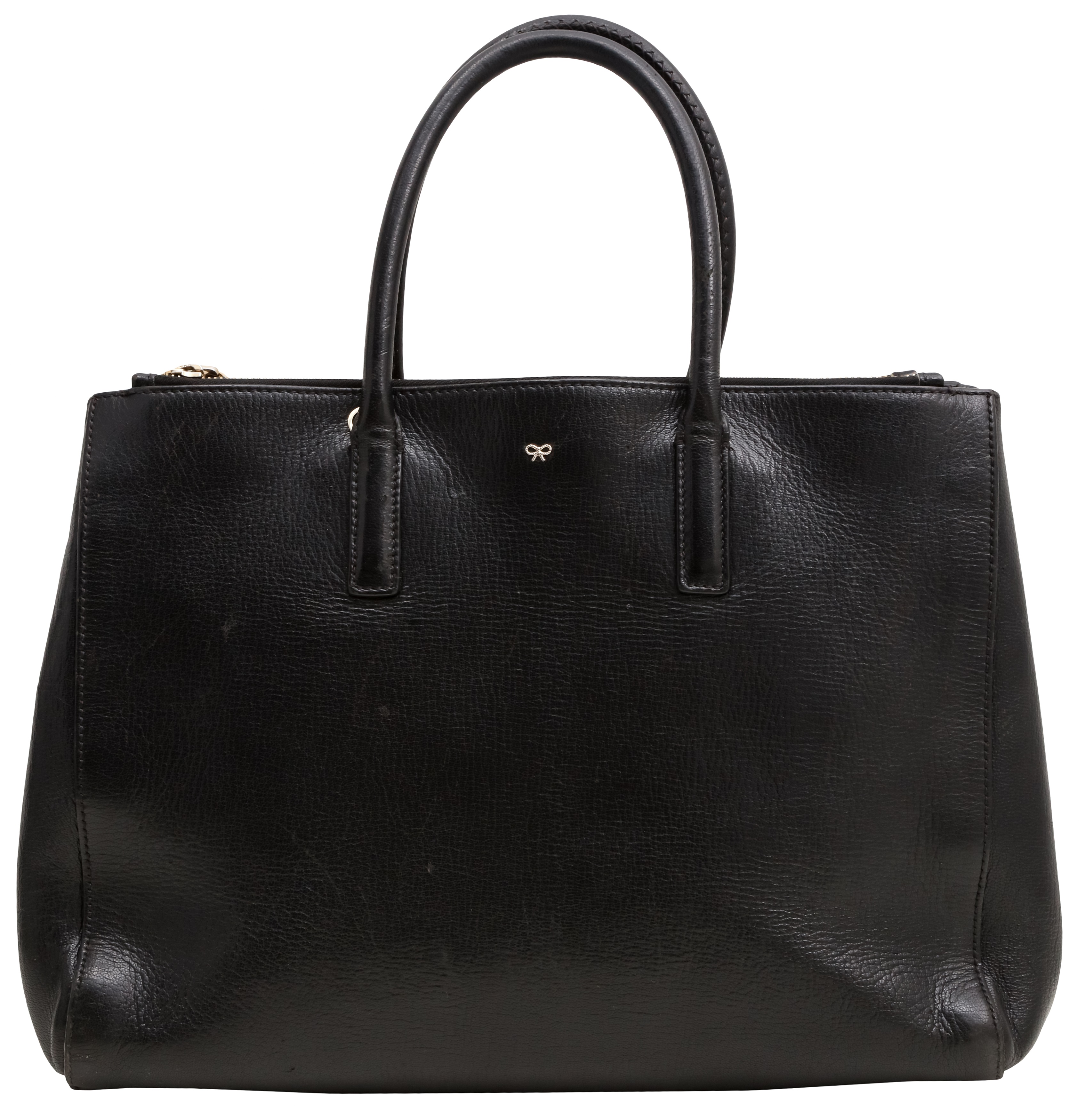 λ Anya Hindmarch Black Ebury Tote