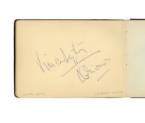 Autograph Albums.- Vintage Actors