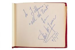 Autograph Album.- Incl. Steve McQueen