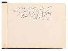 Autograph Album.- Incl. Fred Astaire