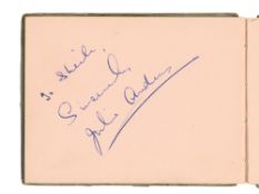 Autograph Album.- Incl. Julie Andrews