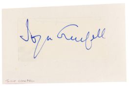 Autograph Album.- Vintage Actors